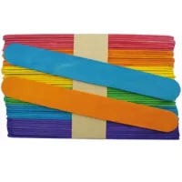 Palos De Helado Color Ancho 50 Unidades