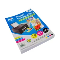 Papel Fotográfico Glossy 135 Grs 100 Hojas Adhesiv