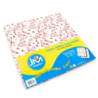 Papel Arroz Diseños Rojo 50 X 50 Cm 100 Unidades