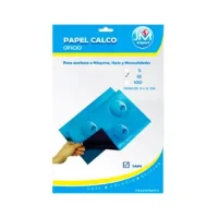 Papel Calco A4 100 Hojas Color Azul