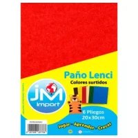 Paño Lenci Display 6 Colores 20x30