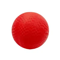 Pelota De Goma 15 Cm Color Rojo