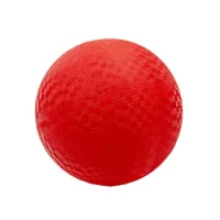 Pelota De Goma 18 Cm Color Rojo