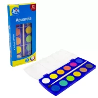 Acuarela 12 Colores En Caja