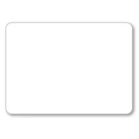 Pizarra Blanca 25x30 Cm. Sin Borde