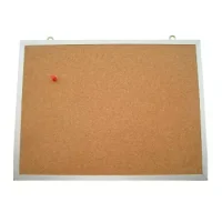 Pizarra Corcho 45x60 Cm. Borde Aluminio