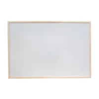 Pizarra Blanca 40x50 Cm.borde Madera