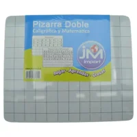 Pizarra Acr.doble Caligrafica 30x40 S/b