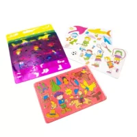 Set De 4 Plantillas De Diferentes Figuras