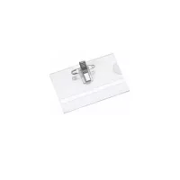 Porta Credencial C/apret.alfiler 5und.