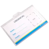 Porta Credencial Colgan Rigida