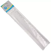 Regla Plastica Biselada 16 Cm.