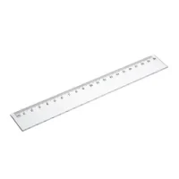 Regla Plastica Transp. 20 Cm