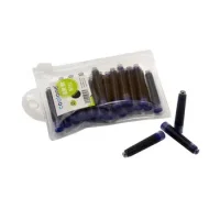 Repuesto Tinta Pluma Azul 25 Unidades