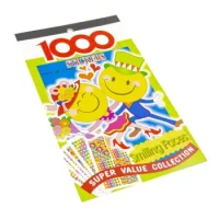 Stickers Block Smiling Faces 1000 Unidades
