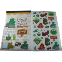 Stickers Block Metalico Camp Camo 286 Piezas