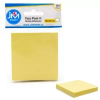 Taco Post It 76 X 76 Mm 100 Hojas Amarillo