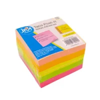 Taco Post It Neon 400 Hjs 5 X 5 Cm.