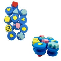 Set De Timbres Con Forma 12 Pcs Diferentes Modelos
