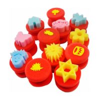 Set De 12 Timbres Redondos Diferentes Modelos