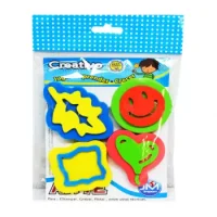 Timbres Decorativos 4 Unidades Carita Feliz