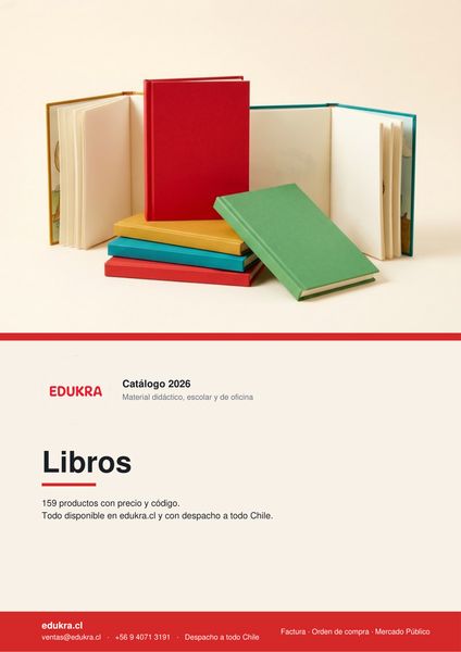 Portada del catálogo Edukra de Libros