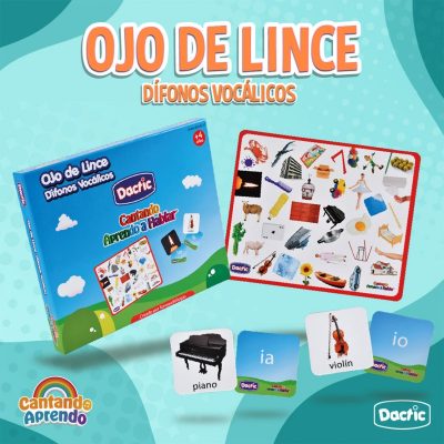Ojo De Lince Dífonos Vocálicos Dactic - Imagen 8