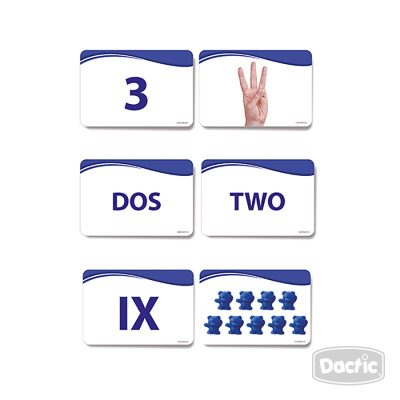 Lámina Asociar Números Dactic - Imagen 6