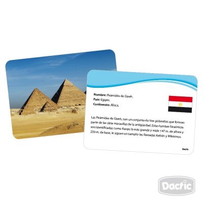 Lámina Lugares Del Mundo Dactic - Imagen 2