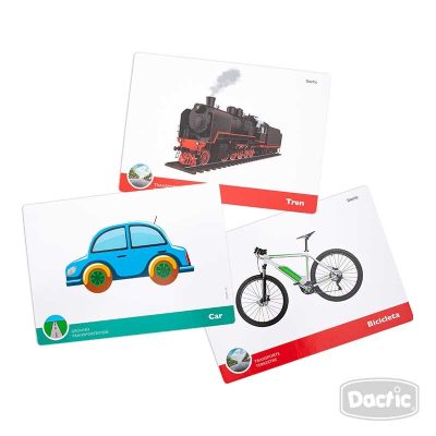Láminas Medios De Transporte Dactic - Imagen 2