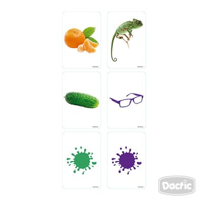 Láminas Objetos Y Colores Dactic - Imagen 3