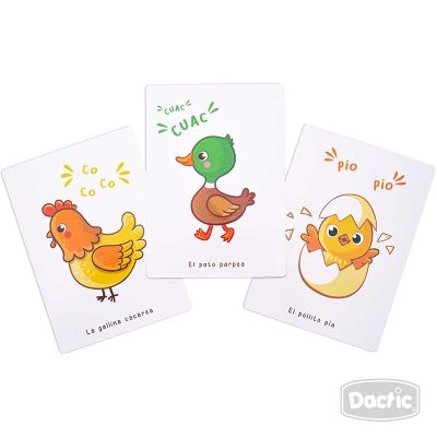 Láminas Sonidos De Animales Dactic - Imagen 2