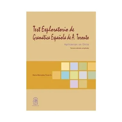 Test Exploratorio De Gramática Española